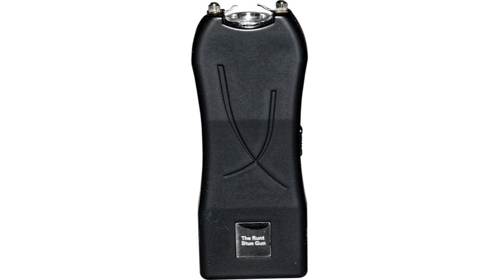 rechargeable stun gun flashlight