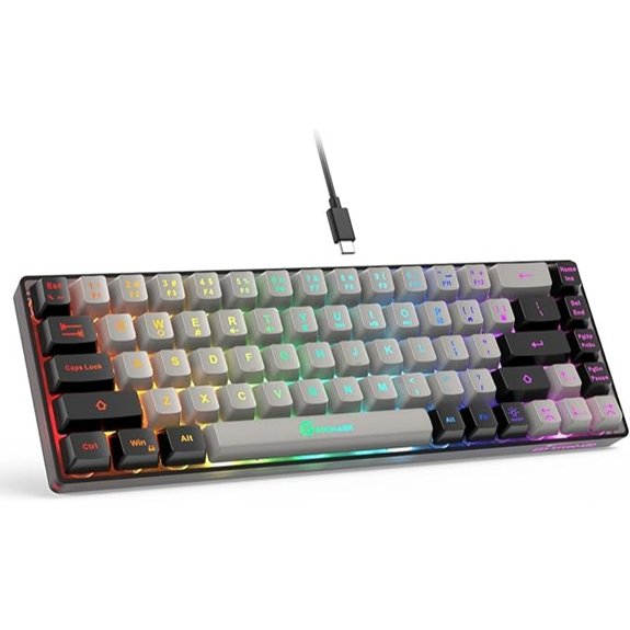 Wired Backlit Mini Gaming Keyboard (68 Keys)