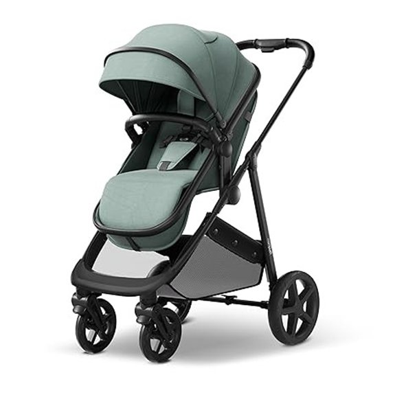 Mompush Wiz 2-in-1 Baby Stroller with Bassinet Mode