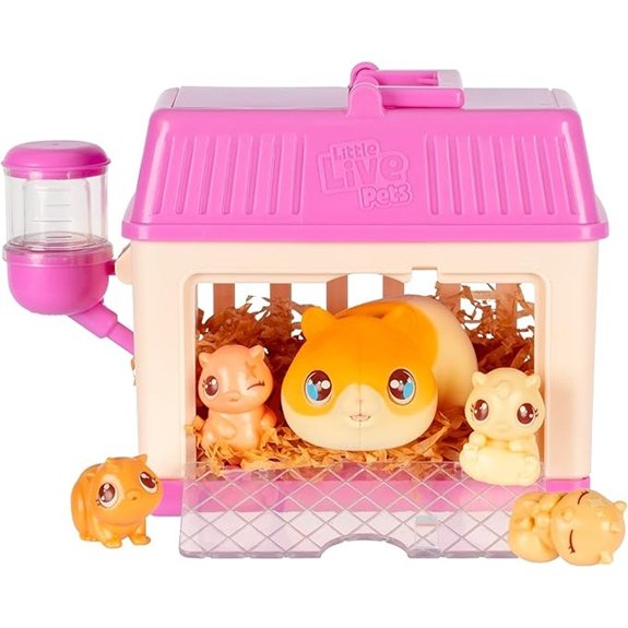 Little Live Pets Hamster Interactive Toy Set with Babies