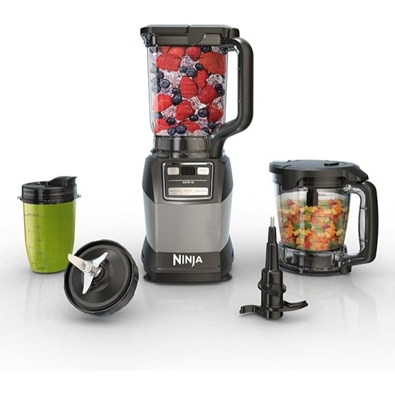 Ninja Blender Compact Kitchen System 1200W Grey (AMZ493BRN)