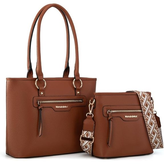 Montana West 2-Pack Women's Handbag & Crossbody Set