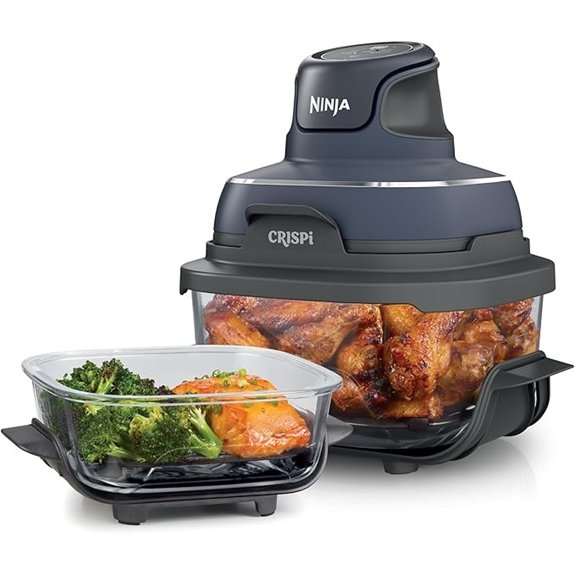 Ninja Crispi 4-in-1 Glass Air Fryer System (FN101GY)