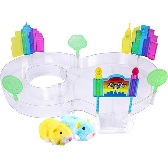 Zhuzhu City Downtown Starter Playset with Electronic Hamsters